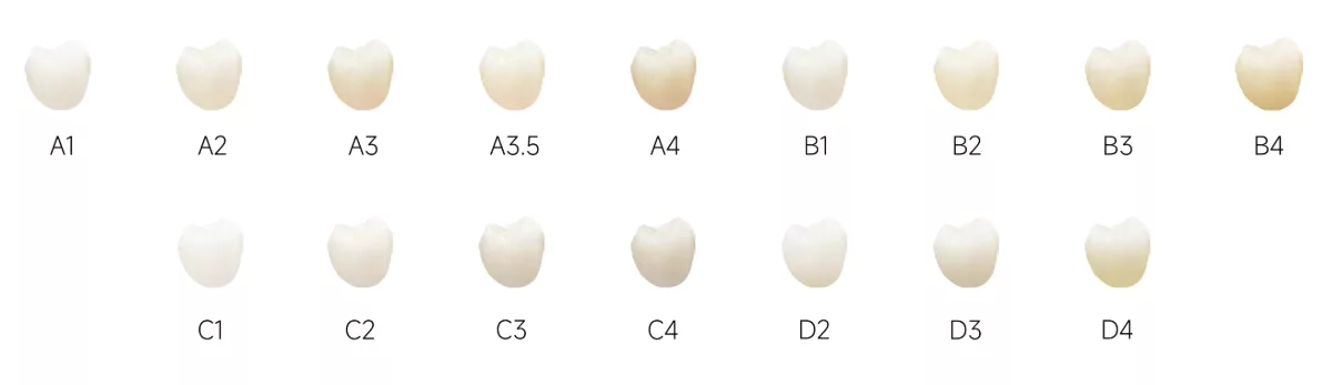 Циркониевые блоки (диски) UPCERA ST Multilayer Оттенки